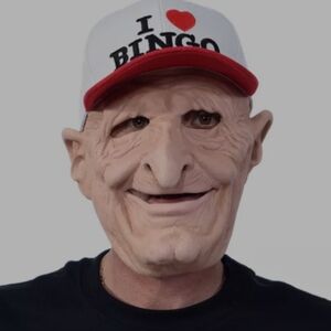 Bingo Old Man Full Mask